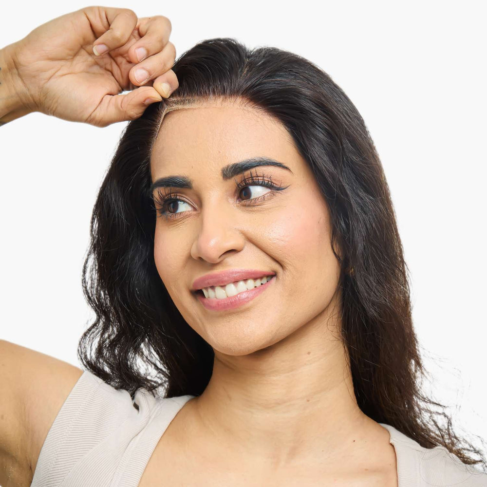 💖Receding Hairline?Fix It Naturally✨Hairline Topper- Clip Free