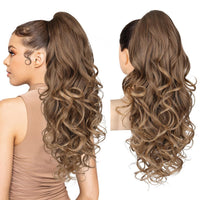 Dark Ash Blonde with Golden Ends