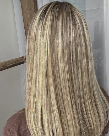🔥🔥Human Hair Topper with Bangs | Hair Piece for Thinning Hair