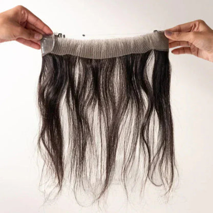 💖Receding Hairline?Fix It Naturally✨Hairline Topper- Clip Free